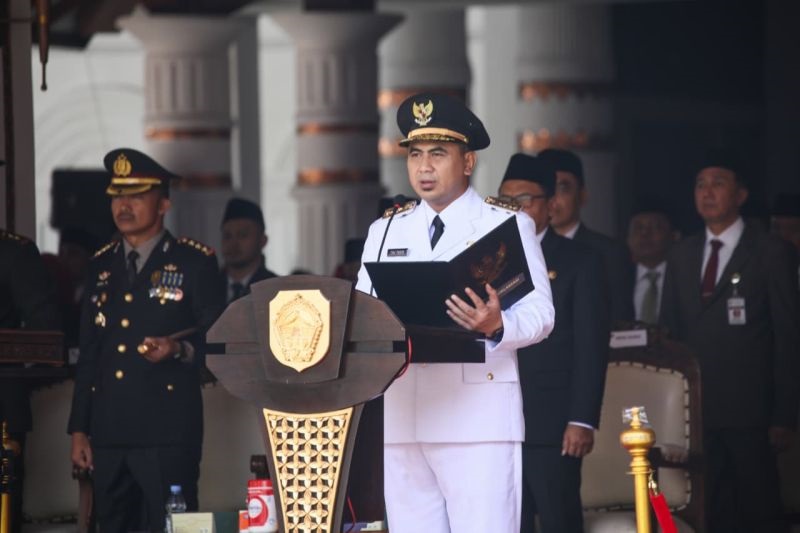 Bupati Sudewo Sakit, Wagub Jateng Gantikan Bupati Pati Pimpin Upacara HUT RI
