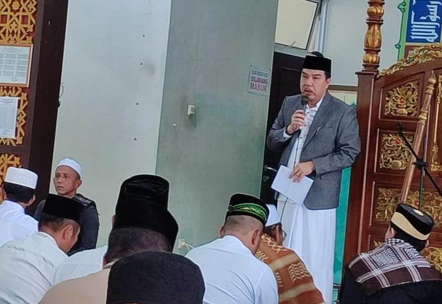 Pemkab Merangin Gelar Shalat Idul Fitri 1445 H di Masjid Baitul Makmur