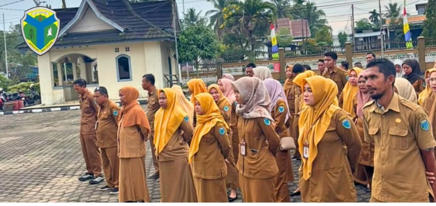 Tekankan Disiplin Pegawai, Sekretariat DPRD Batang Hari Gelar Apel Rutin
