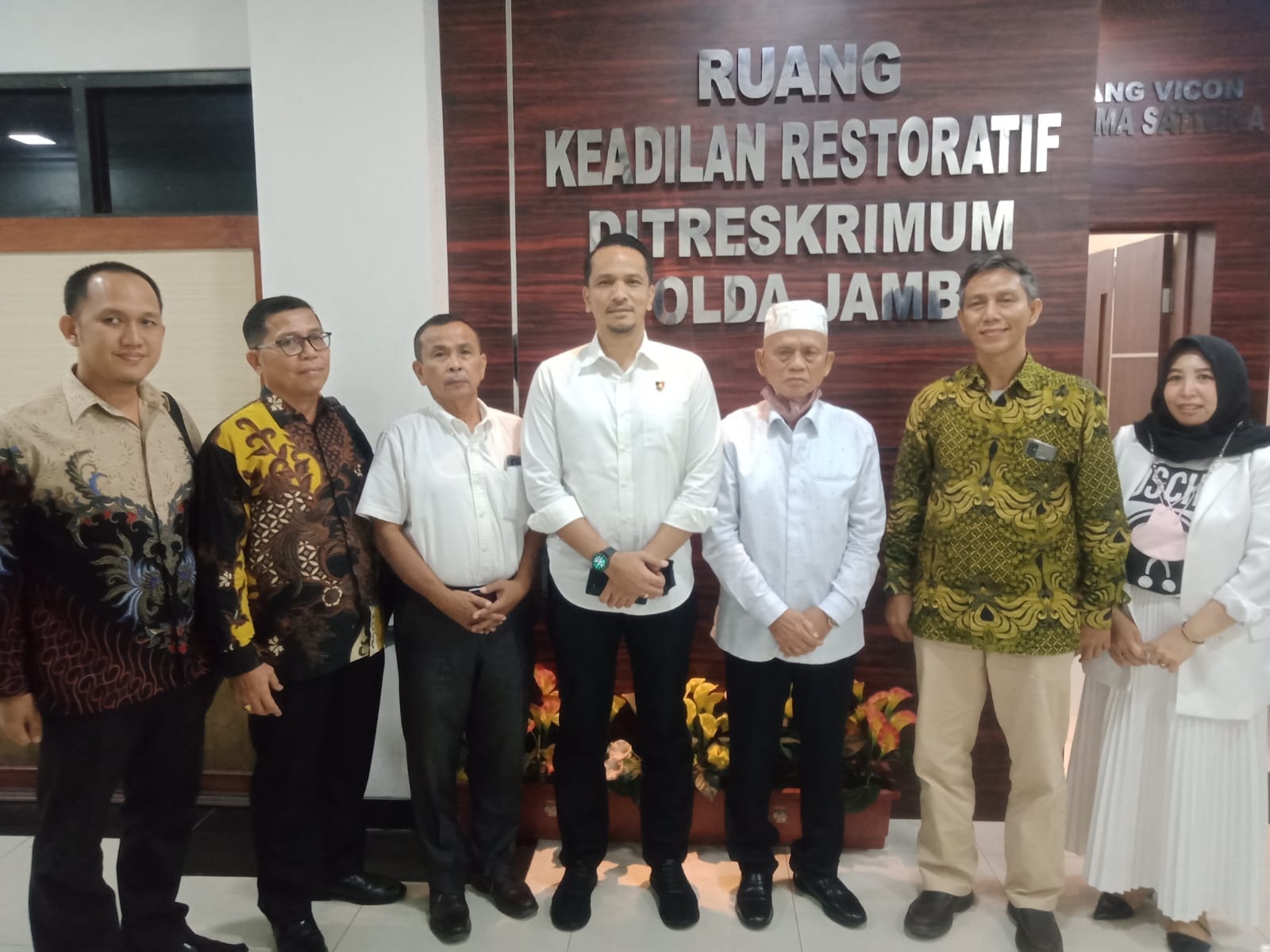 Polda Jambi Terima  Audiensi dengan Yayasan Pendidikan Batanghari Jambi 