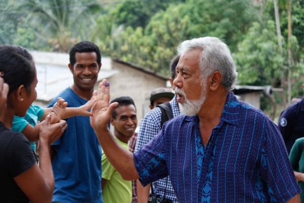 Di Usia 77 Tahun Xanana Gusmao Dilantik jadi PM Timor Leste