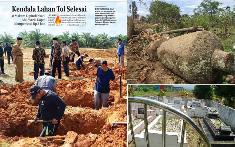 Makam-makam di Tengah Proyek Jalan Tol Trans Sumatera, Nomor 1 Usia 18 Abad, No 4 Ngeri Ada Ribuan!
