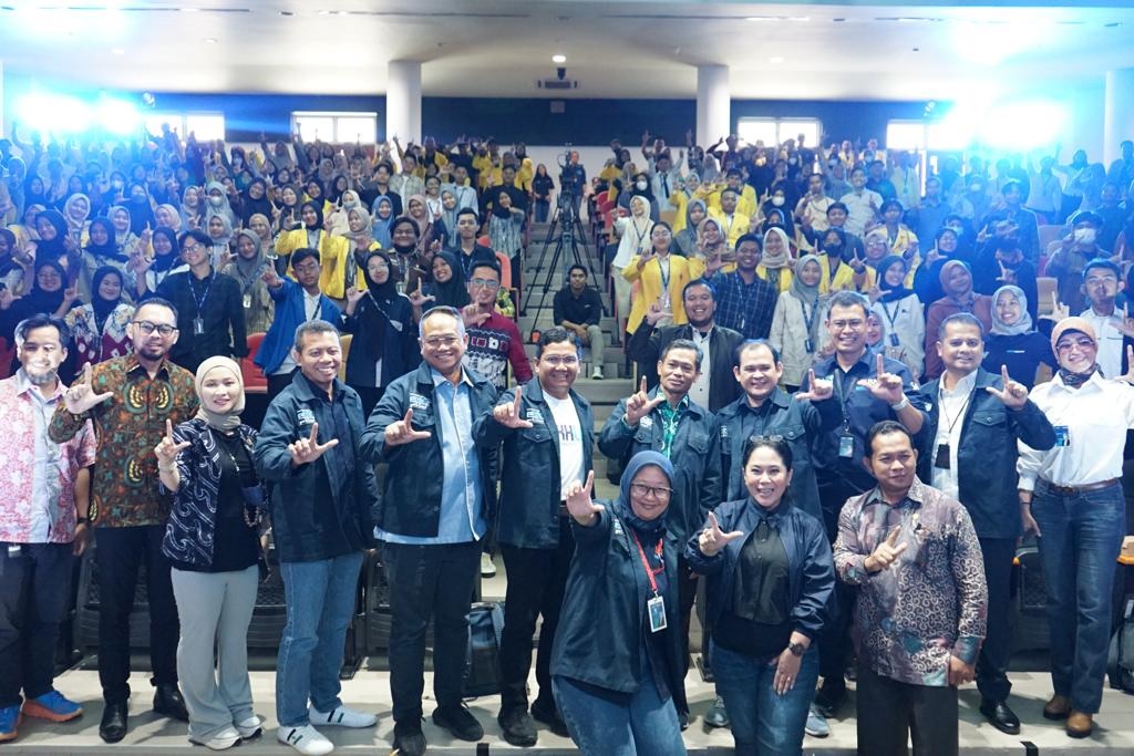 Lanjutkan Roadshow, Jasa Raharja dan Fordigi BUMN Ajak Mahasiswa ULM Menjadi Talenta Digital