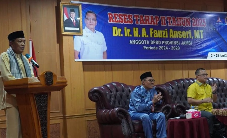 Sekda Dampingi Fauzi Anshori Reses ke Merangin