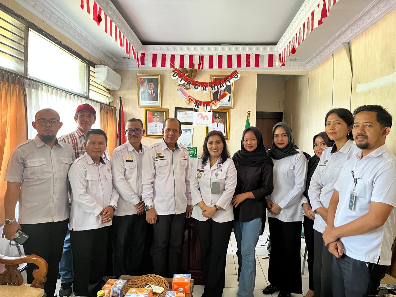 Koordiansi Kanwil Kemenkum Jambi bersama Dinas Koperasi Batanghari, Bahas Perlindungan Merek Kolektif Koperasi