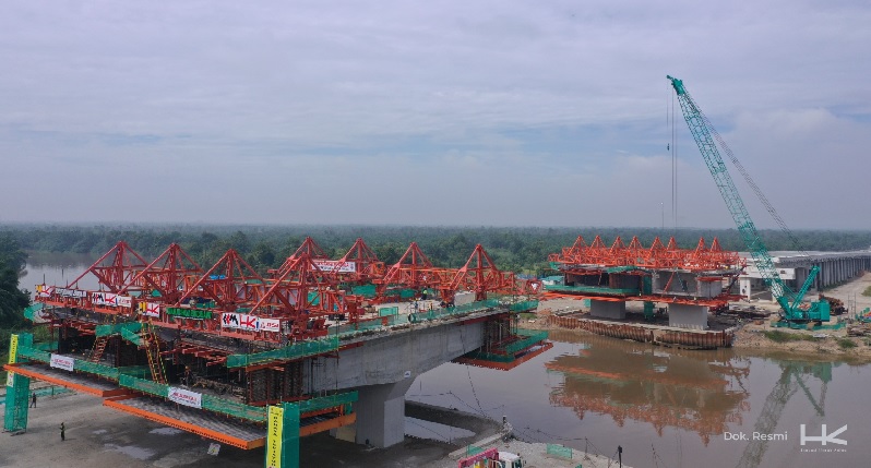 Jalan Tol Lingkar Pekanbaru Dikebut, Progres Sudah Mencapai 57 Persen