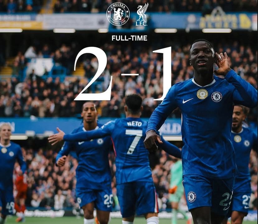 Liverpool Kehilangan Takhta di Puncak Usai Disikat Chelsea 2-1