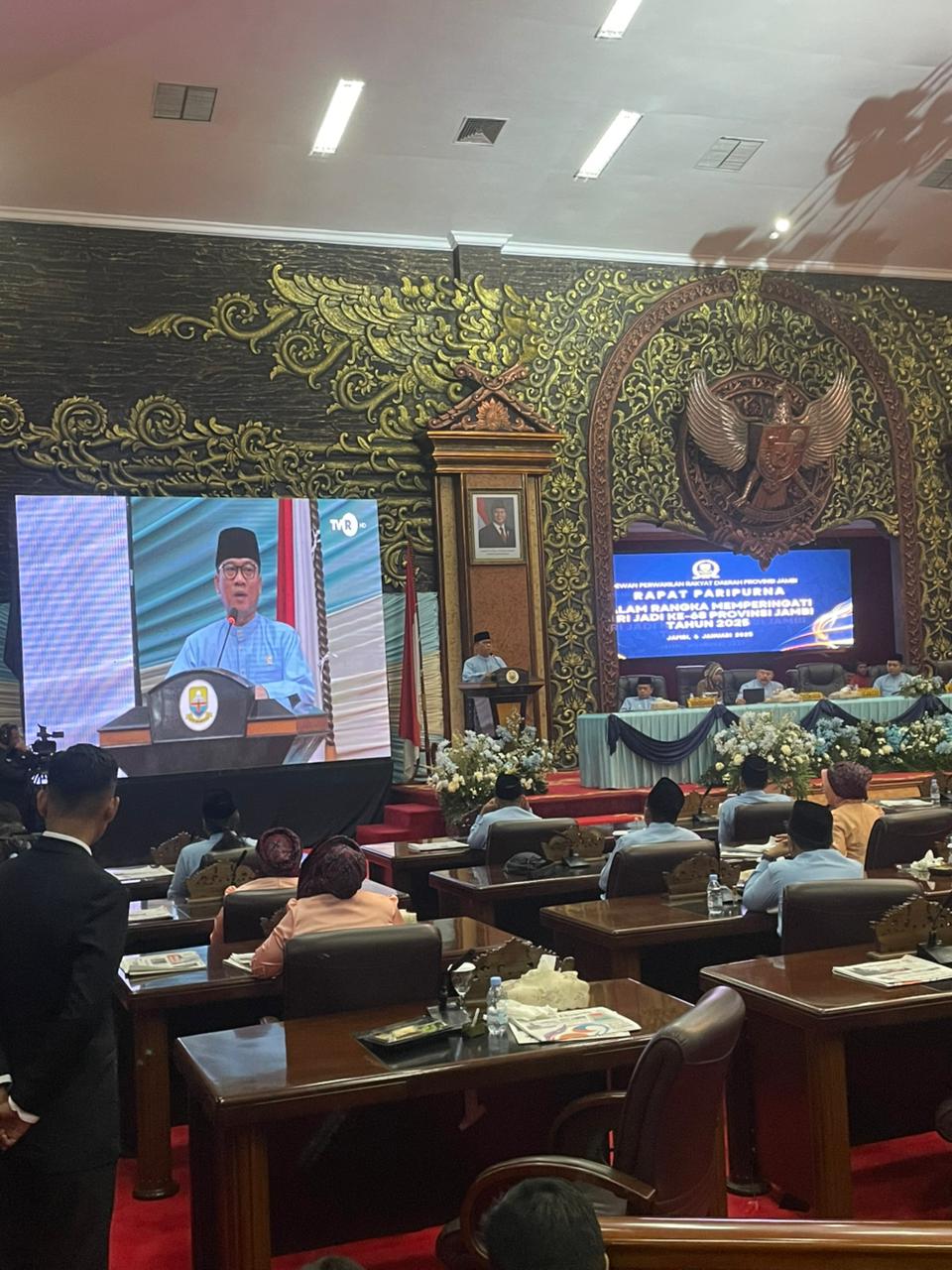 Pesan Menteri Desa dan Jaksa Agung di HUT Provinsi Jambi ke-68 Tahun 2025, Tekankan Hal Ini