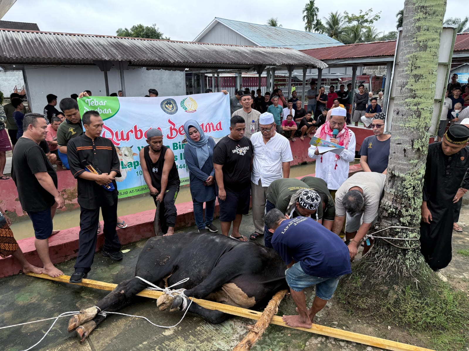 Dari Balik Jeruji, Lapas Kelas IIA Jambi Sembelih 12 Hewan Kurban