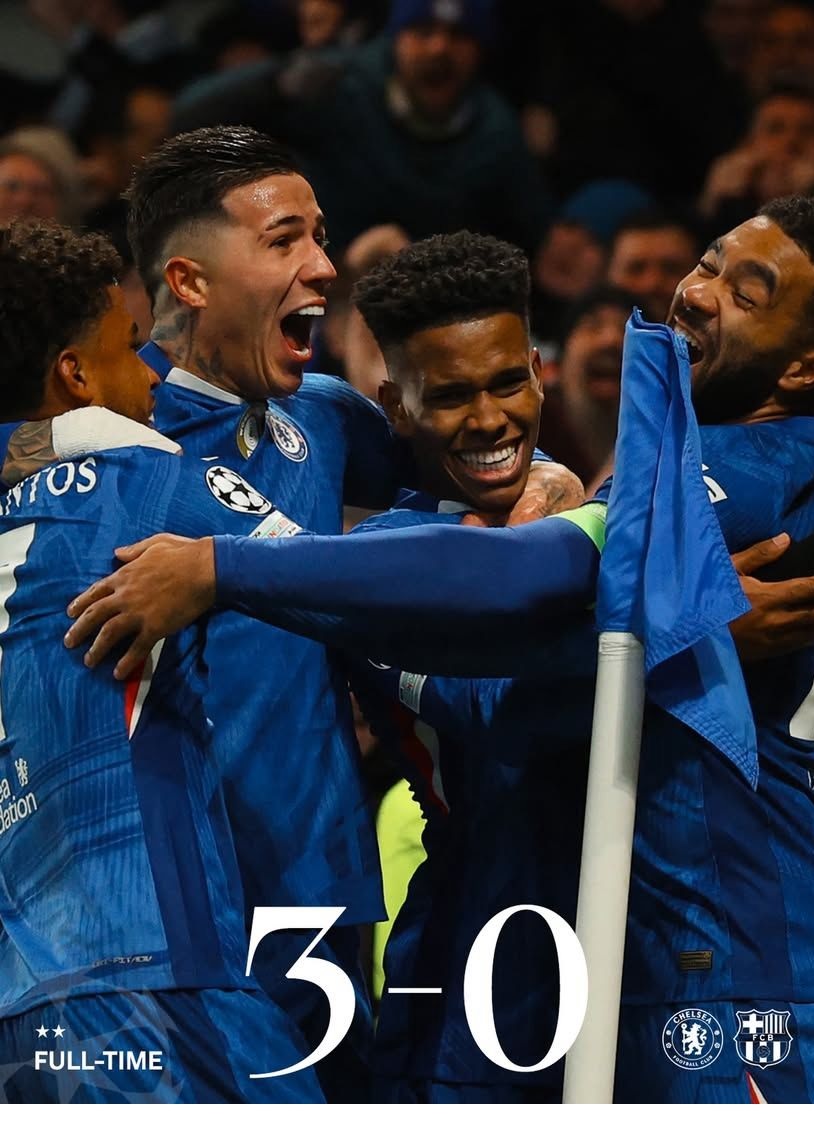 Chelsea Pecundangi Barcelona 3-0, Bek Barcelona Diusir Keluar Lapangan