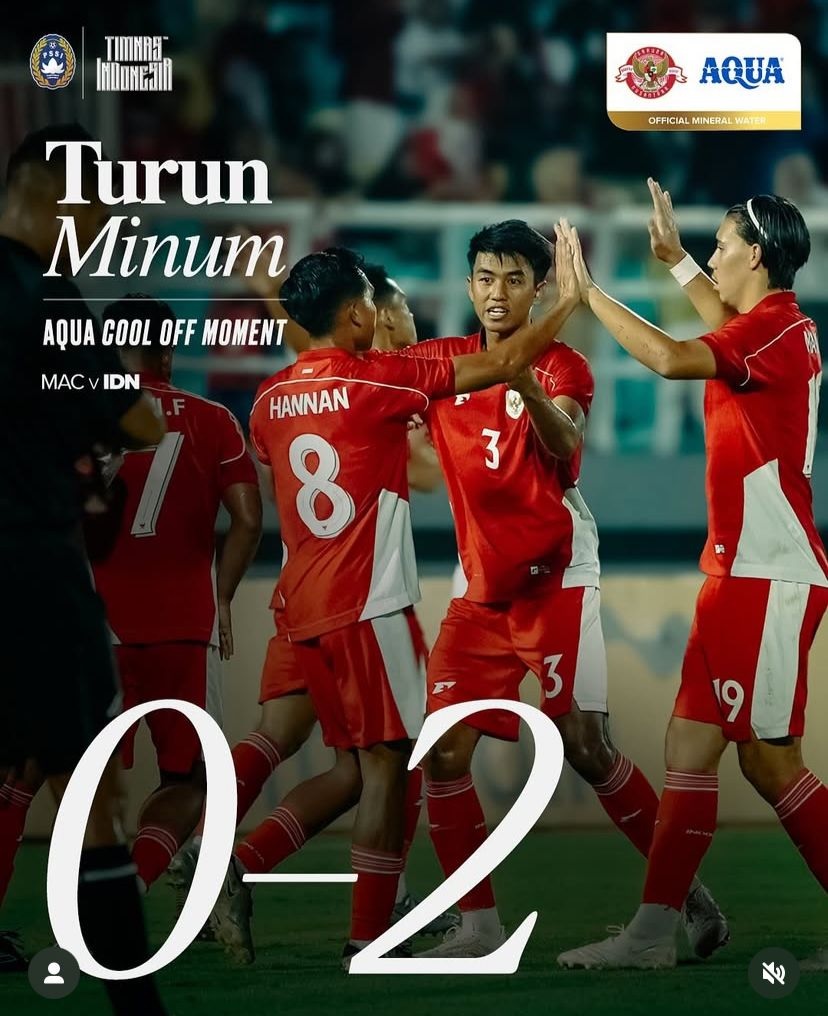 Arkhan Fikri Cetak Gol untuk Gandakan Keunggulan Indonesia atas Makau