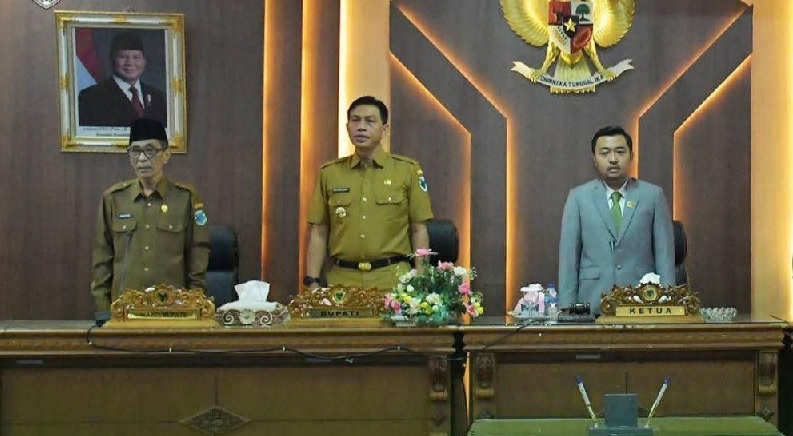 DPRD Batanghari Gelar Rapat Paripurna Usulan Penetapan Bupati dan Wakil Bupati Batanghari 