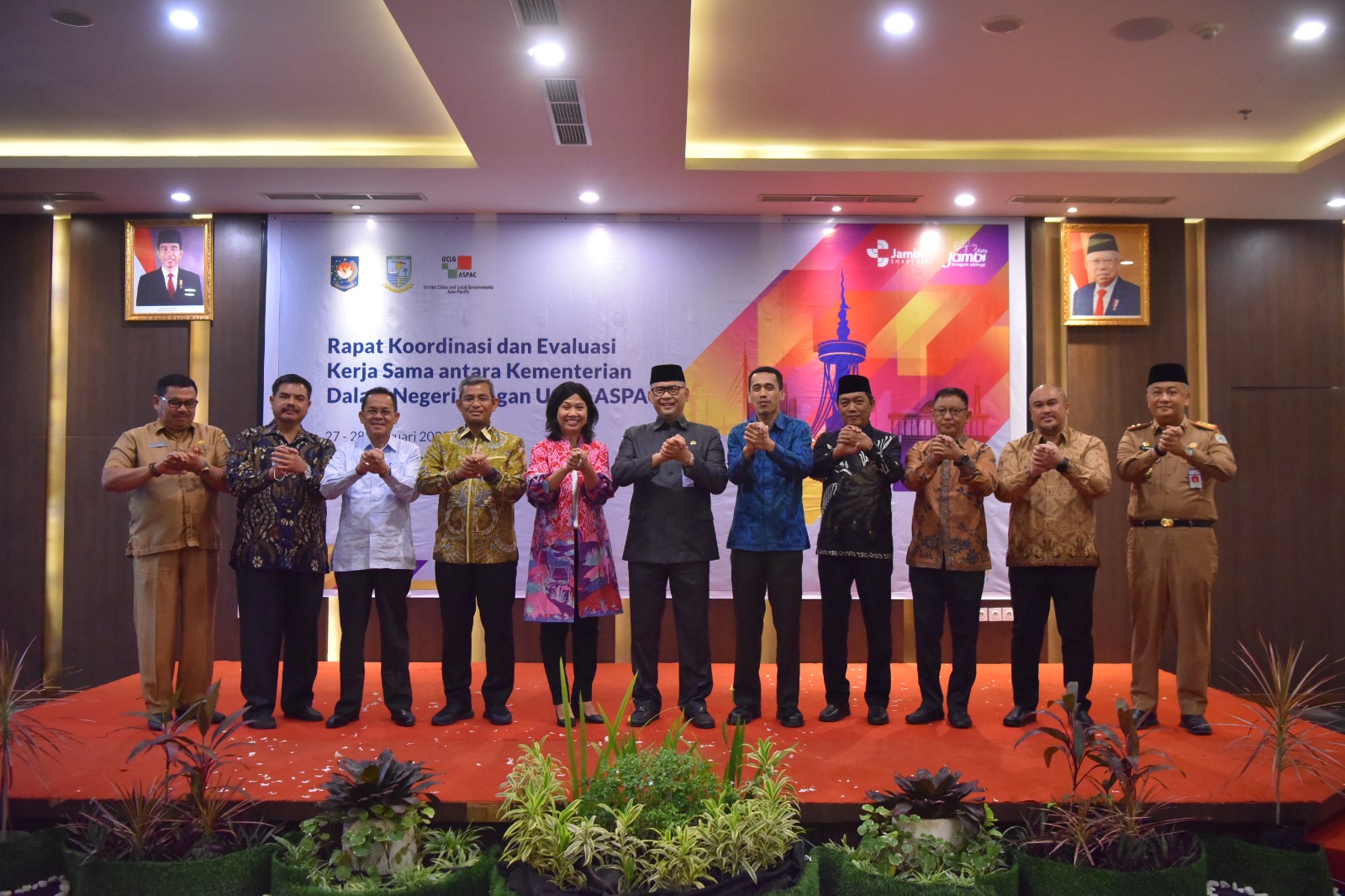 Kota Jambi Sukses Jadi Tuan Rumah Rakornev UCLG Asia Pacific