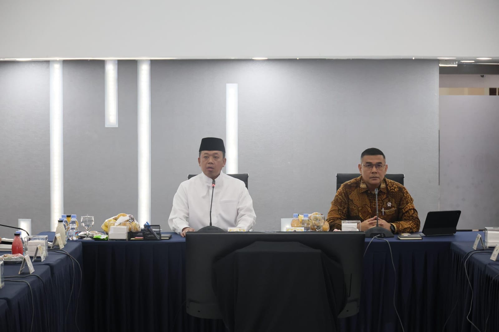 Rapim Semester I, Menteri Nusron Minta Jajaran Evaluasi Tunggakan dan Layanan Elektronik