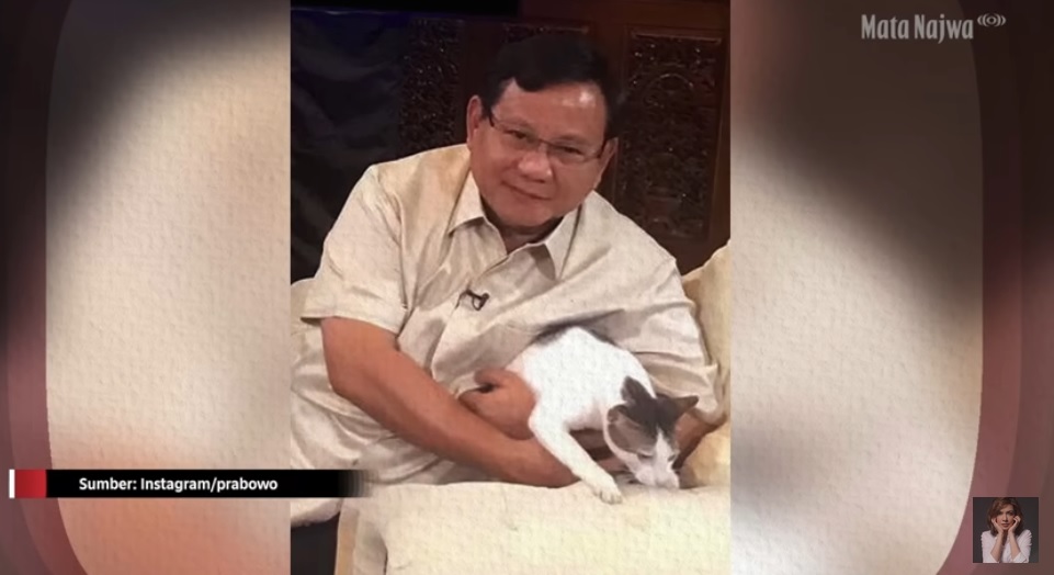 Prabowo Ngaku Kucingnya Bobby Punya 4 Saingan Baru. Najwa: Macan?