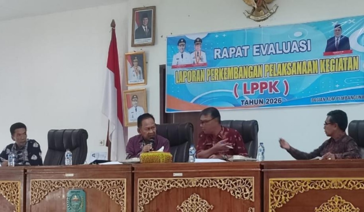 Wabup H A Khafidh Pimpin Rapat LPPK Triwulan Pertama