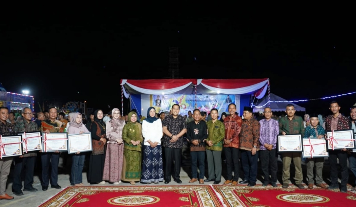 Dinas PPKB Juara Lomba Design Logo HUT ke-76 Merangin