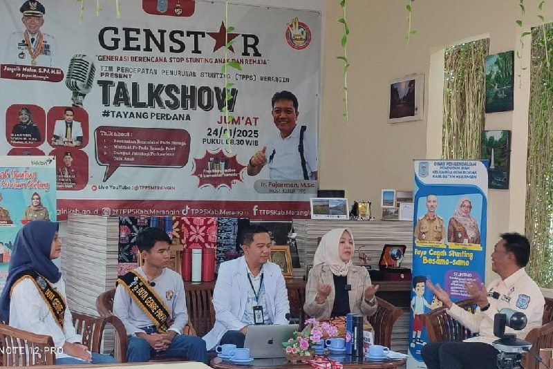 Pemkab Merangin Launching ‘Stunting Talkshow’