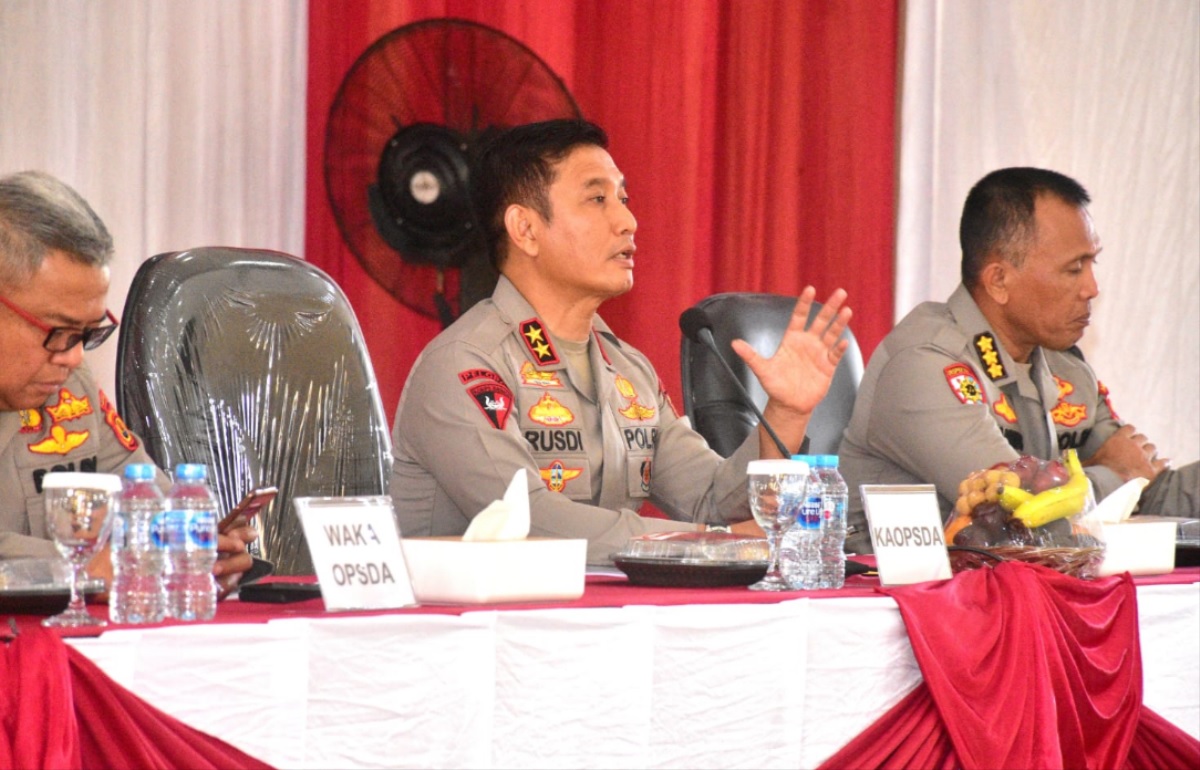 Polda Jambi Siapkan Tak Tik Militer untuk Pengamanan Pemilu 2024