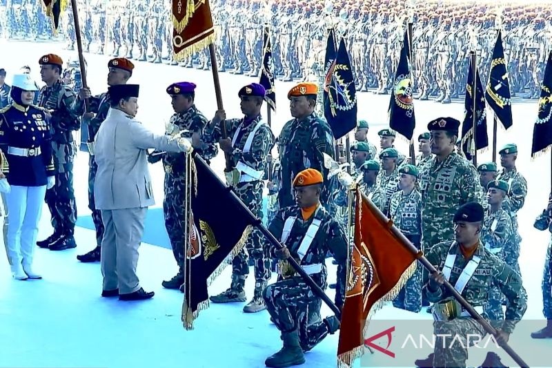 Panglima Kopassus Letjen TNI Djon Afriandi Resmi Dikukuhkan Presiden Prabowo Subianto