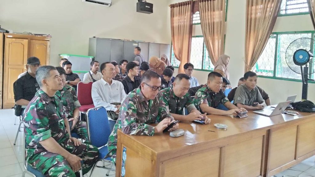 Dinas TPHP Bersama Kodim 0420/Sarko Akan Cetak Sawah Rakyat 433 Hektar