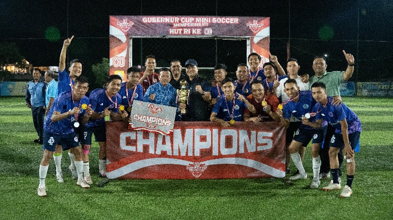 Bank Jambi Menjuarai Mini Soccer Gubernur Cup 2025