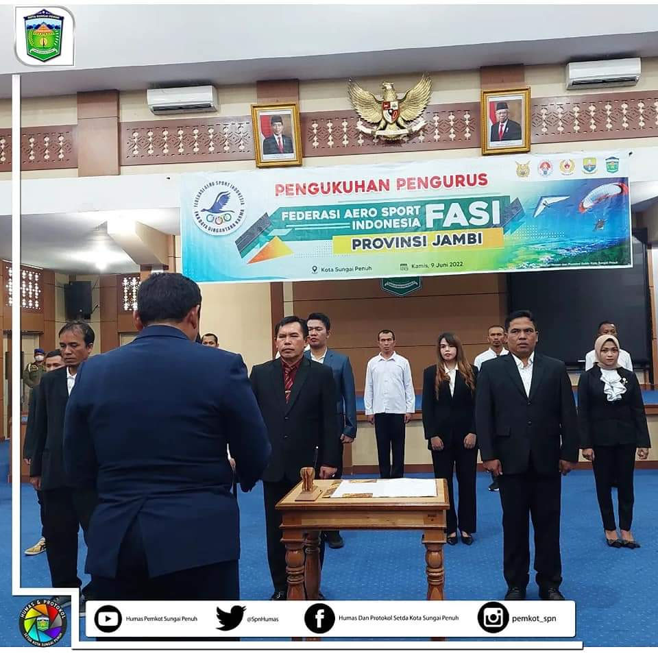 Pengurus FASI Provinsi Jambi Resmi Dikukuhkan 