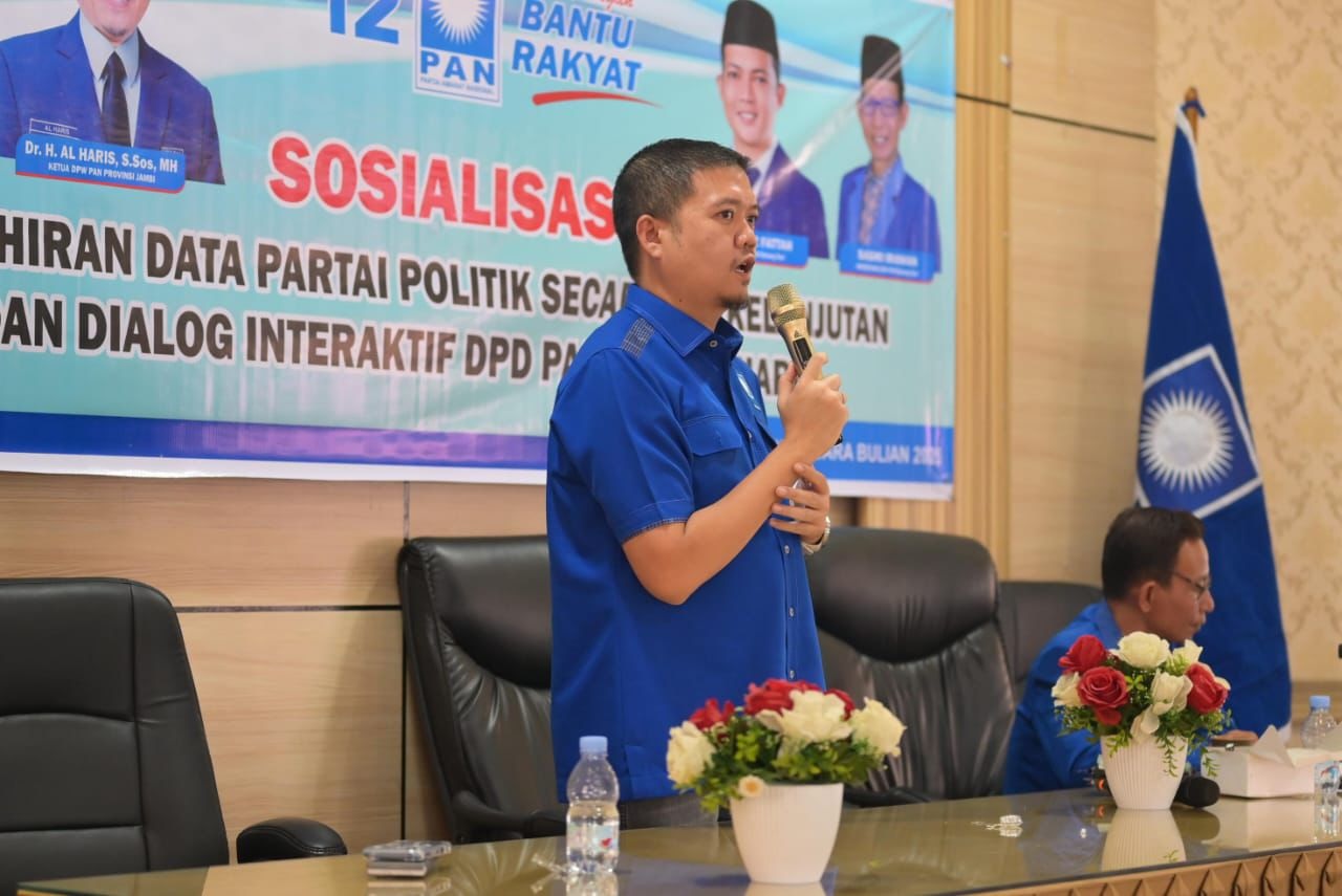 Nakhodai DPD PAN Batang Hari, dr Firdaus Siap Bekerja dan Perjuangkan Kesejahteraan Masyarakat