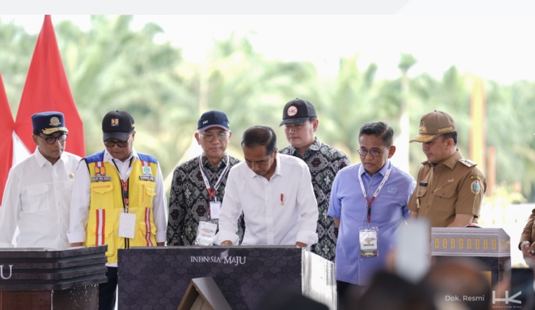 Jalan Tol Pertama Jambi Diresmikan Bareng Jalan Tol Indrapura – Kisaran Seksi 2 Lima Puluh – Kisaran