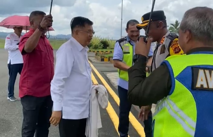 Cek Progres PLTA PT KMH 350 MW, Jusuf Kalla Kunjungi Kerinci