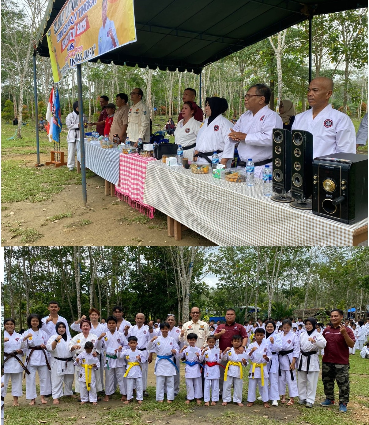 Dihadiri MSH INKANAS Pengda Jambi, INKANAS Tebo Uji 120 Kohai Naik Tingkat