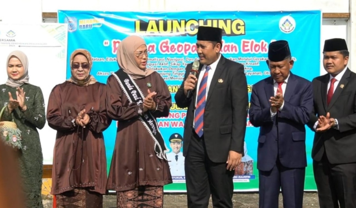 Launching Pesona Geopark Nan Elok untuk PAUD Bermutu