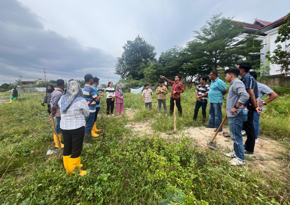 Warga yang Terlibat Penanaman Ruang Terbuka Hijau PT SAS Mulai Dilatih