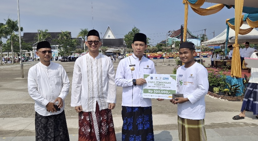 Peringatan Hari Santri Nasional, BRI BO kualatungkal Dukung Pendidikan Pesantren