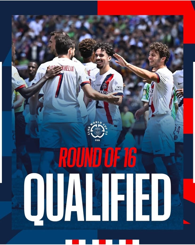 Hajar Seattle Sounders 2-0, PSG Melangkah Mulus ke Babak 16 Besar