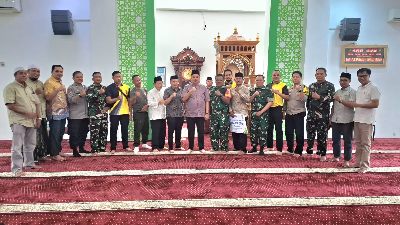 Tepati Janji! Kemas Faried Tanggung BPJS Ketenagakerjaan Babinsa dan Bhabinkamtibmas