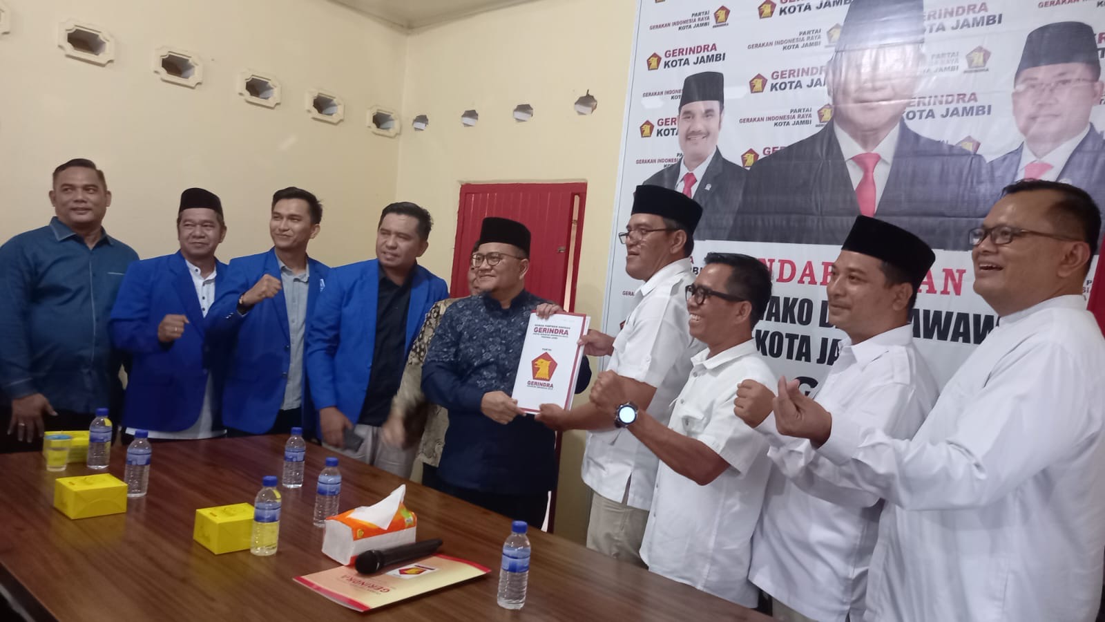 Ngaku Dilahirkan Gerindra, Maulana Berharap Kembali Diusung di Pilwako Jambi 2024