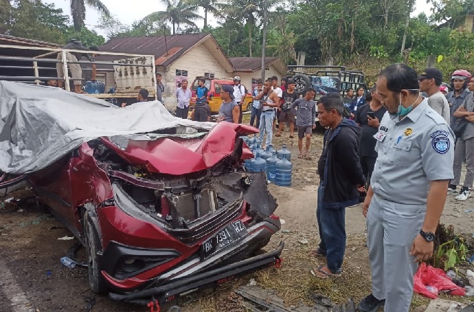 Jasa Raharja Pastikan Seluruh Korban Tertabrak Truk Bermuatan Galon di Simalungun Terjamin Santunan