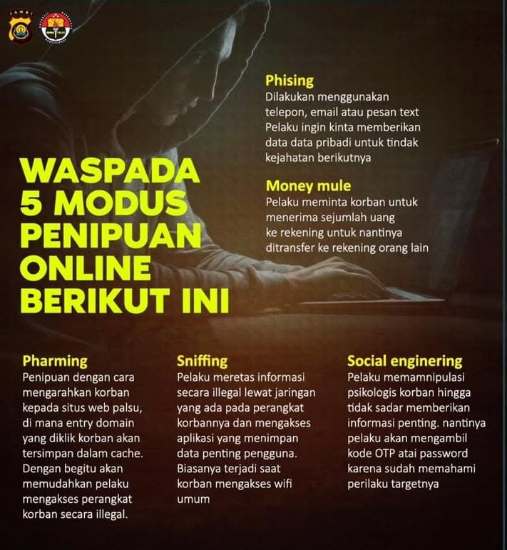 Waspada, 5 Modus Penipuan Online yang Sering Mengincar Masyarakat
