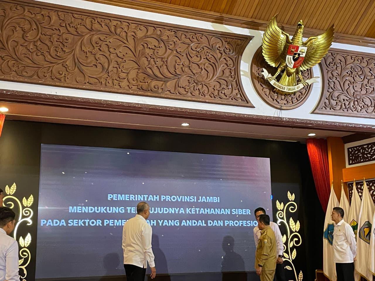 BSSN RI Ungkap 4 Miliar Anomali Trafik, Keamanan Siber di Jambi Ditingkatkan Melalui TTIS Daerah