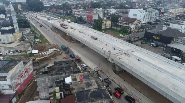 Atasi Kemacetan di Kota Palembang, Kementerian PUPR Bangun Fly Over Sekip Ujung 