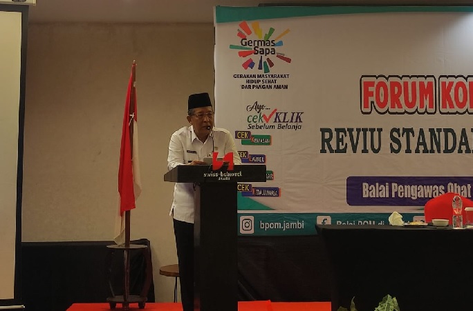 Balai Pengawasan Obat dan Makanan (BPOM) Jambi gelar Forum Konsultasi Publik