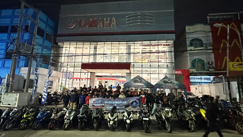Yamaha Riders Federation Indonesia Chapter Jambi Gelar Kopdar Gabungan