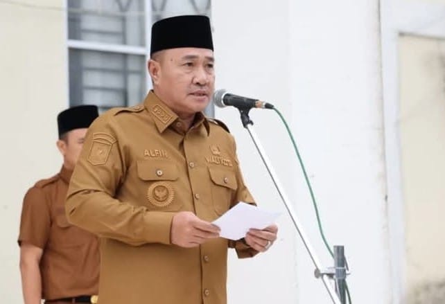 Pimpin Apel Perdana, Wako Alfin Ingatkan ASN Soal Disiplin dan Pelayanan Masyarakat