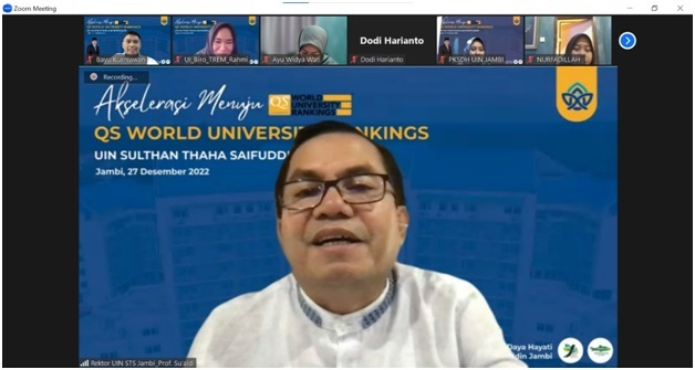 UIN STS Jambi Menuju QS World University Rangking