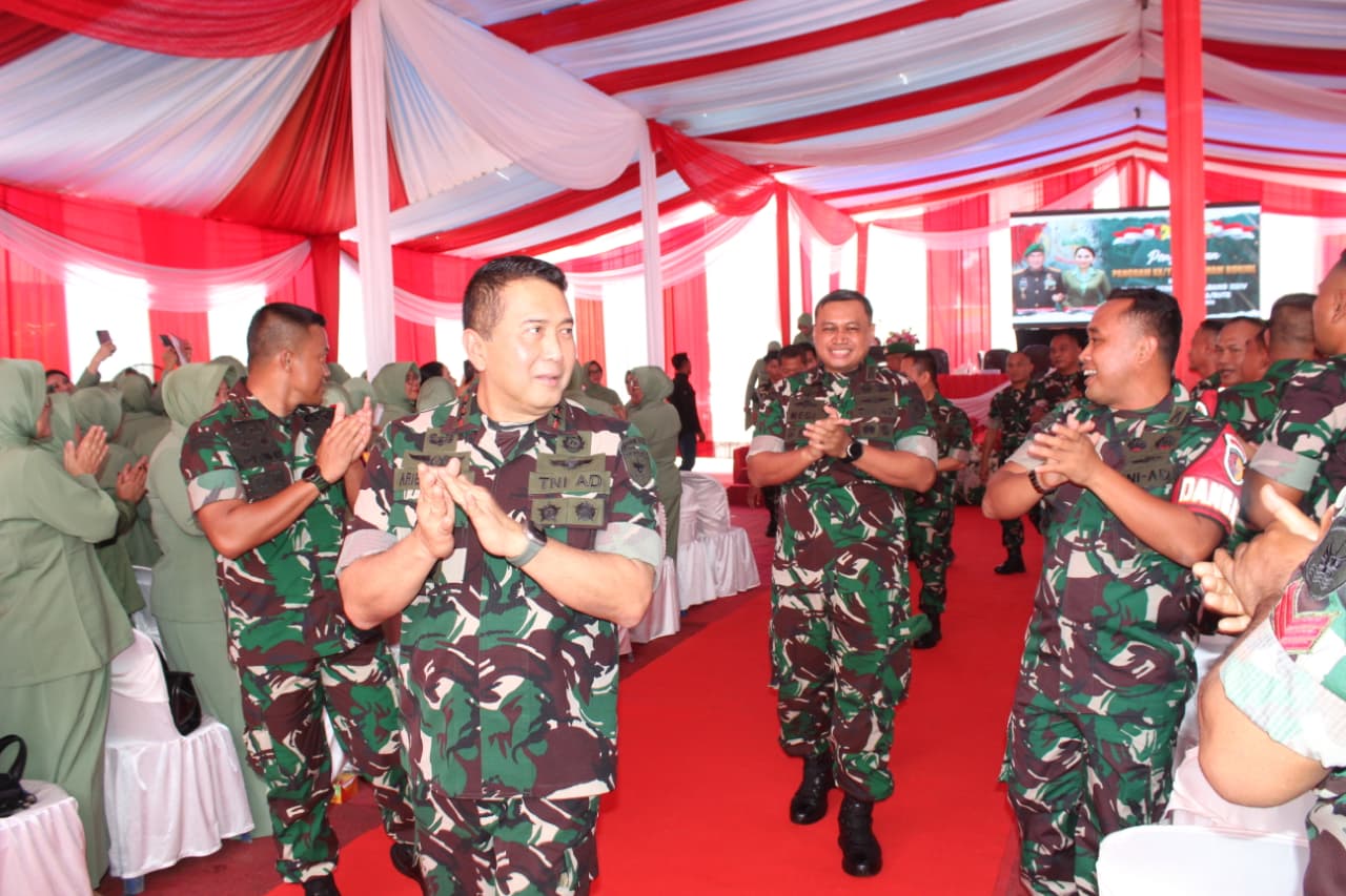 Pangdam XX/TIB : Tanamkan Nilai Pengabdian dan Kemanunggalan TNI-Rakyat di Kodim 0416/Bute