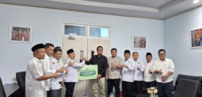 Dukung SDM Unggul Jambi, PTPN IV PalmCo Salurkan Hibah Fasilitas Pendidikan ke UIN STS