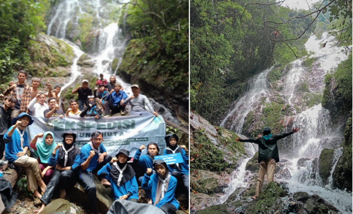 Amazing! Mapala UIN Sutha Berhasil Membuat Peta Jalur ke Air Terjun Buluh Kuring Sarolangun, Ternyata di Sana