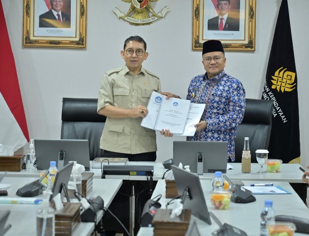 Temui Menteri Fadli Zon, Wali Kota Maulana Dorong Pemanfaatan 'Rumah Batu'