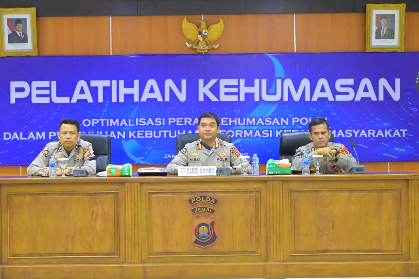 Bidhumas Polda Jambi Gelar Pelatihan Kehumasan untuk Optimalisasi Informasi Publik